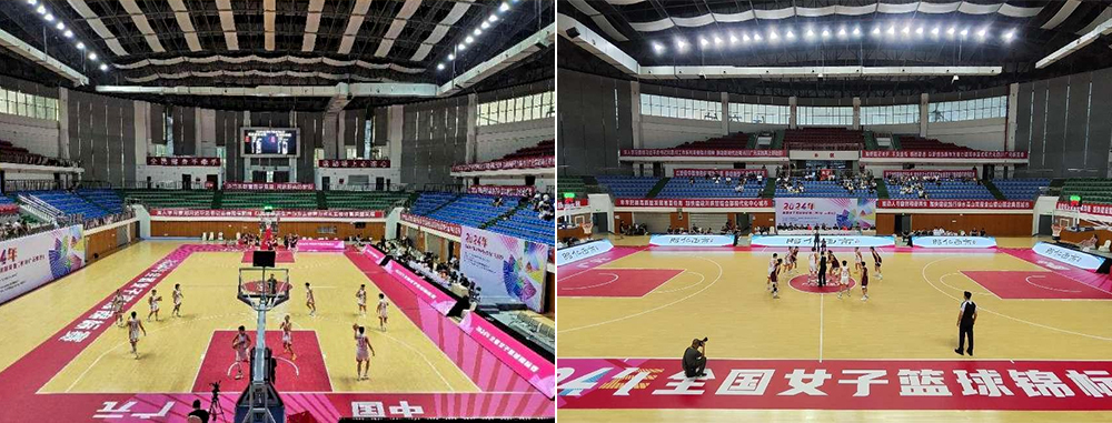 久達新材觀摩女籃錦標賽