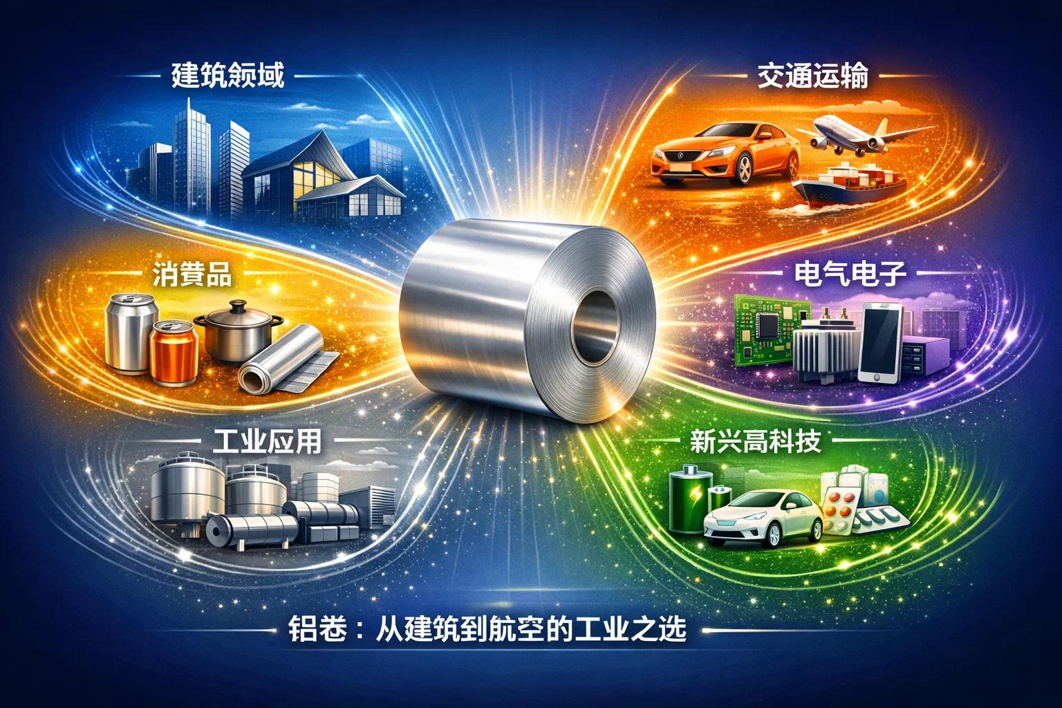 鋁卷的應用指南:從建筑到航空的工業之選