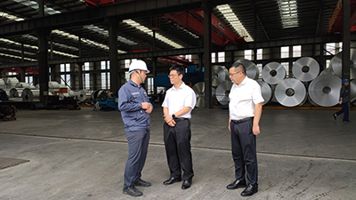 領導訪問久達新材