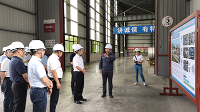 領導訪問久達新材